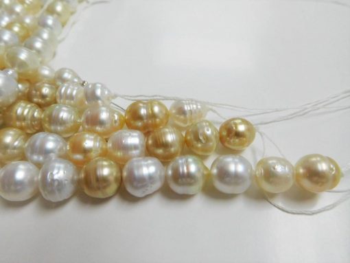 9-10mm White Circle Drop/Baroque Loose South Sea Pearls – Continental Pearl  Loose Pearl, Pearl Necklaces & Jewelry
