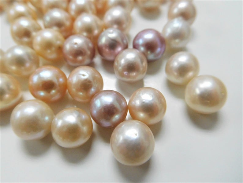 7-8mm White Round/Near-Round South Sea Pearls – Continental Pearl Loose  Pearl, Pearl Necklaces & Jewelry