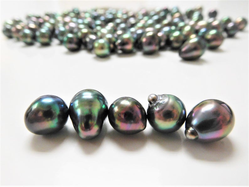 8.3-10.4 mm AA+/AAA Tahitian Baroque Pearl Necklace – Pearl Paradise