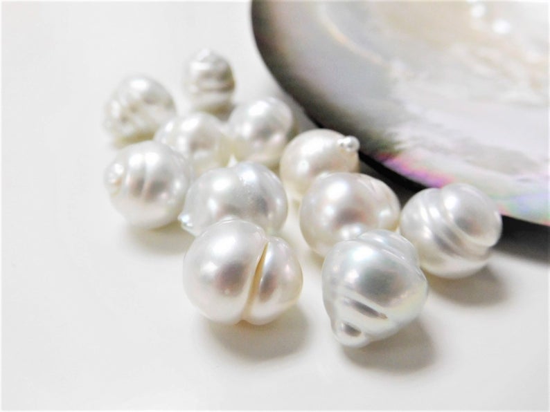 7-8mm White Round/Near-Round South Sea Pearls – Continental Pearl Loose  Pearl, Pearl Necklaces & Jewelry
